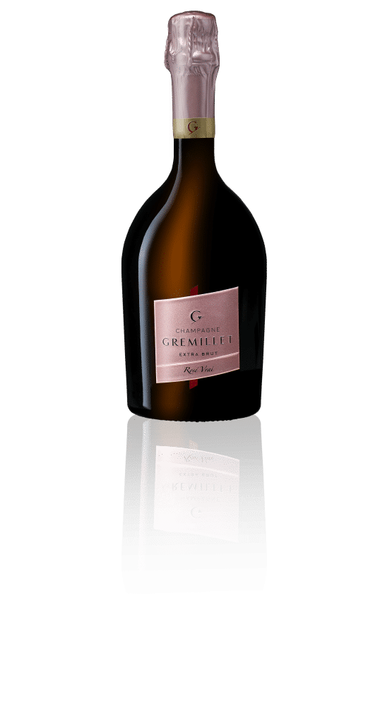 Champagne rosé vrai
