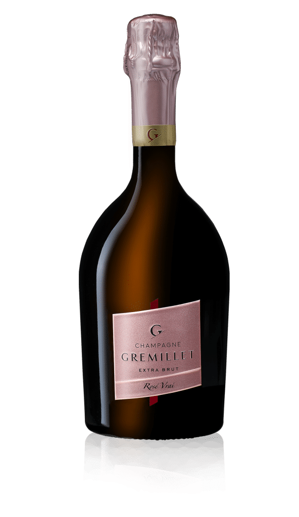 Champagne rosé vrai