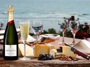 fromage et champagne